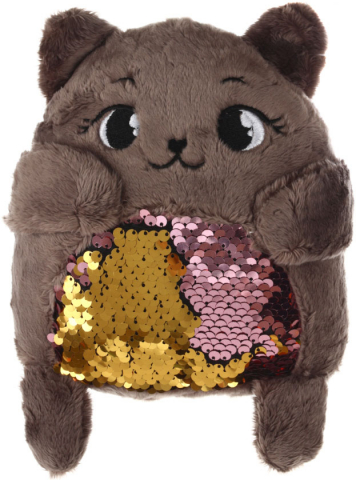 Игрушка мягкая с пайетками, 16*8*17 см, «Кошечка Соня» Игрушка мягкая с пайетками, 16*8*17 см, «Кошечка Соня»