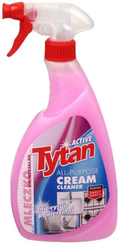 Универсальное молочко для чистки Tytan, 500 г, спрей