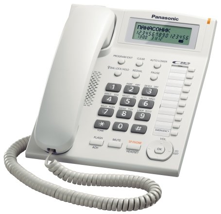 Телефон KX-TS2388RU Panasonic белый