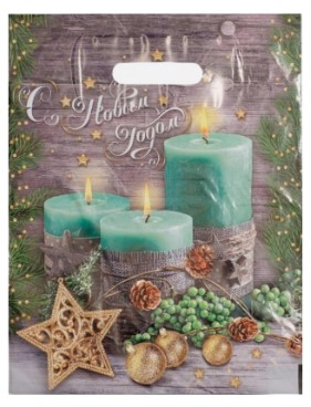 Пакет упаковочный «Интерпак», 30*40 см, 35 мкм, «Святки» Пакет упаковочный «Интерпак», 30*40 см, 35 мкм, «Святки»