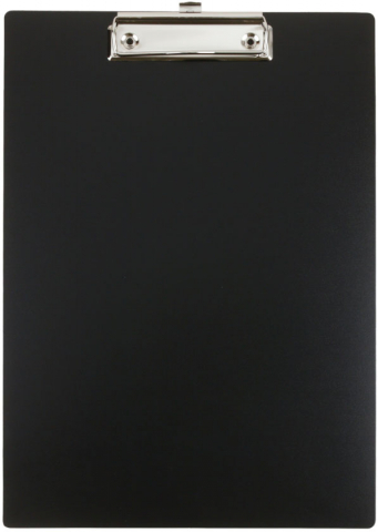 Планшет без крышки «Стамм», толщина пластика 1 мм, черный