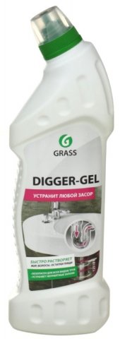 Гель для прочистки труб Digger-gel, 750 мл