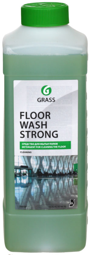 Средство для мытья полов Floor Wash Strong, 1000 мл