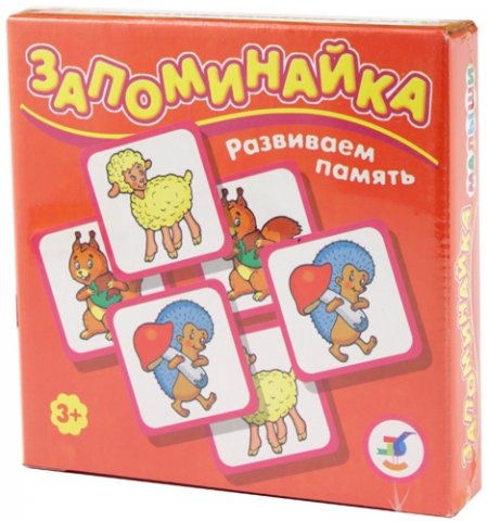 Игра настольная «Запоминайка», «Малыши», 3-7 лет Игра настольная «Запоминайка», «Малыши», 3-7 лет