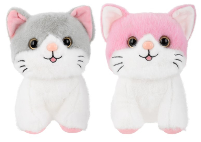 Игрушка мягкая WooZoo 23 см, «Котик», ассорти Игрушка мягкая WooZoo 23 см, «Котик», ассорти
