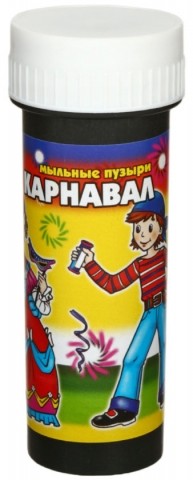 Мыльные пузыри «Гелий», 45 мл, «Карнавал» Мыльные пузыри «Гелий», 45 мл, «Карнавал»
