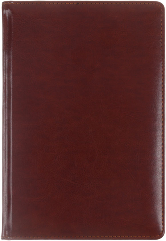 Ежедневник недатированный Lite Classic (А5), 145*210 мм, 136 л., коричневый