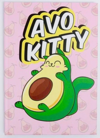 Ежедневник недатированный AvoKitty, А5, 80 л., линия Ежедневник недатированный AvoKitty, А5, 80 л., линия