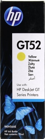 Картридж (емкость с чернилами) HP M0H56AE (№GT52), ресурс 8000 страниц, желтый Картридж (емкость с чернилами) HP M0H56AE (№GT52), ресурс 8000 страниц, желтый