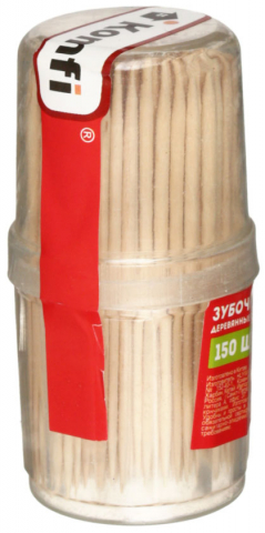 Зубочистки Komfi , 150 шт. Зубочистки Komfi , 150 шт.