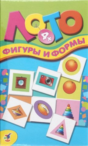 Игра настольная «Мини-лото», «Фигуры и формы», 4+