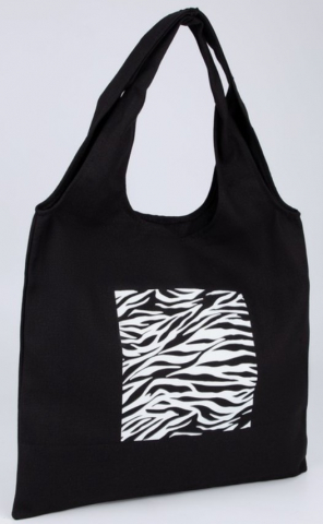 Шопер (сумка) Sima-Land (текстиль), 350*400 мм, «Зебра», черная Шопер (сумка) Sima-Land (текстиль), 350*400 мм, «Зебра», черная