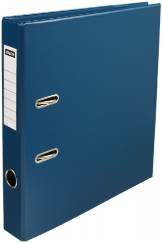 Папка-регистратор Attache с двусторонним бумвиниловым покрытием, корешок 50 мм, темно-синий