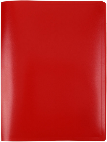 Папка-скоросшиватель пластиковая с пружиной Buro толщина пластика 0,4 мм, красная