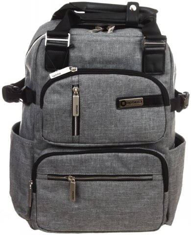 Рюкзак-сумка Optima, 370*260*140 мм, светло-серый