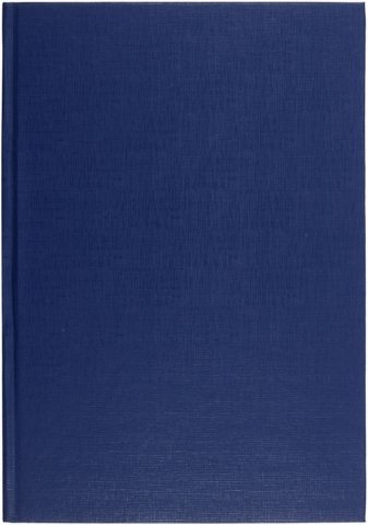 Книга учета «Красная звезда», 205*294 мм, 100 л., линия, синяя