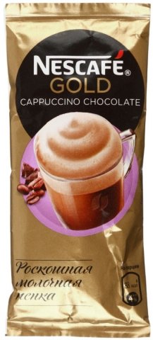 Кофе растворимый Nescafe Gold Cappuccino , 17 г, Chocolate, в стике Кофе растворимый Nescafe Gold Cappuccino , 17 г, Chocolate, в стике