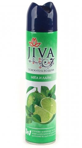 Освежитель воздуха Jiva , 300 мл, «Мята-лайм» Освежитель воздуха Jiva , 300 мл, «Мята-лайм»