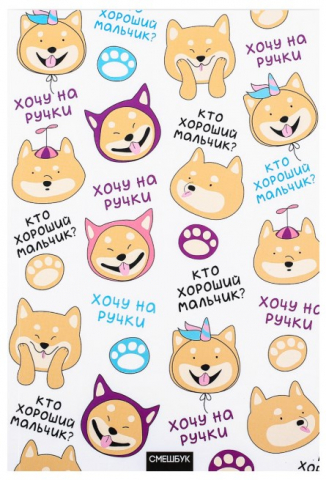 Скетчбук-блокнот «Смешбук» Sima-Land (А5) 140×200 мм, 180 л., «Хочу на ручки»