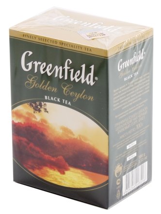 Чай Greenfield, 100 г, Golden Ceylon, чёрный чай