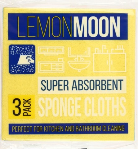 Салфетки целлюлозные Lemonmoon, 15*15 см, 3 шт. 