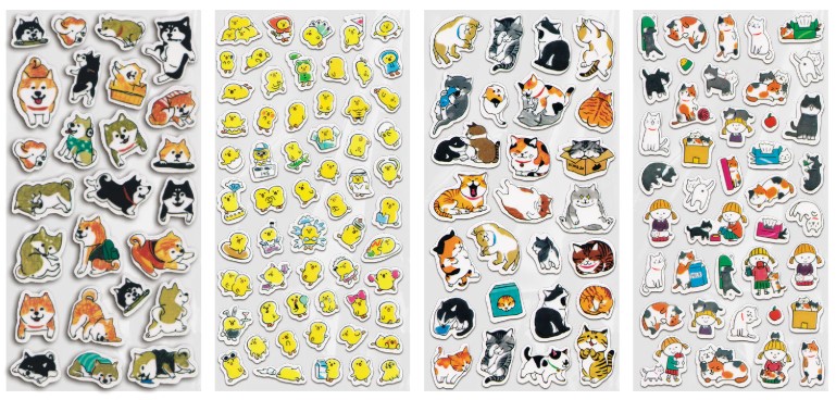 Наклейки виниловые декоративные Funster 17,5×9 см, «Настроение», ассорти