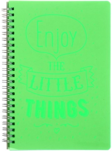 Тетрадь общая А5, 80 л. на гребне Light Book, 145*210 мм, клетка, зеленая Тетрадь общая А5, 80 л. на гребне Light Book, 145*210 мм, клетка, зеленая