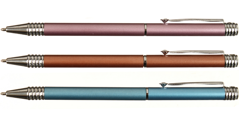 Ручка подарочная шариковая автоматическая Jing Pin корпус ассорти, стержень синий Ручка подарочная шариковая автоматическая Jing Pin корпус ассорти, стержень синий