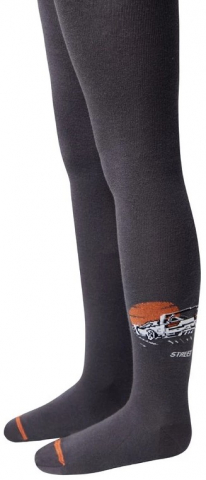 Колготки детские Tip-Top размер 116-122, темно-серые