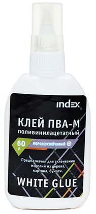 Клей ПВА-М Index, 60 г (60 мл)