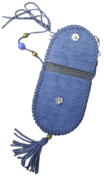 Сувенир текстильный «Кошелек-кот» (Илларионова Е.И.), текстиль 23*11*2 см, ассорти