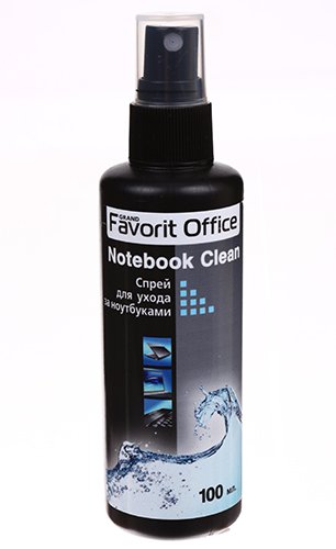 Жидкость чистящая для ухода за ноутбуками Favorit Office, 100 мл, Noteebook Clean 