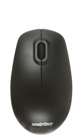 Мышь компьютерная Smartbuy One 300AG-K, беспроводная, черная