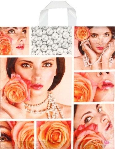 Пакет упаковочный «Тико-пластик» (39*42,5 см), 39*42,5 см, «Бьюти Коллаж»