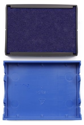 Подушка штемпельная сменная Trodat для штампов, 6/4929, синяя 