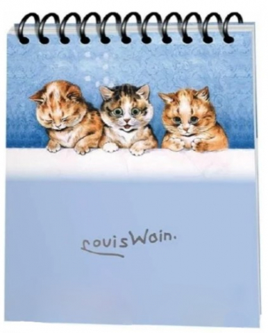 Скетчбук на гребне «Попурри» (А6), 100 л., «Уэйн. Три милых маленьких котенка» Скетчбук на гребне «Попурри» (А6), 100 л., «Уэйн. Три милых маленьких котенка»