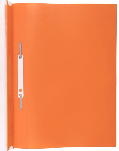 Папка-скоросшиватель пластиковая А4 Berlingo, толщина пластика 0,18 мм, оранжевая