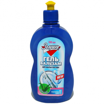 Средство для мытья посуды «Золушка» , 500 мл, гель-бальзам, «Алое вера»