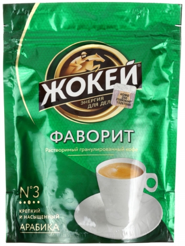 Кофе растворимый «Жокей», 75 г, «Фаворит»