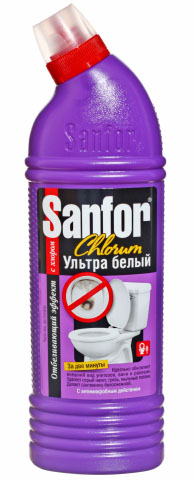 Средство для чистки Sanfor, 750 г, Chlorum