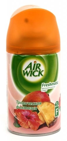 Сменный баллон к освежителю воздуха Air Wick , 250 мл, «Тропическая фантазия» Сменный баллон к освежителю воздуха Air Wick , 250 мл, «Тропическая фантазия»