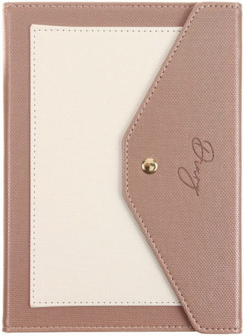 Ежедневник недатированный BG Clutch, 150*210 мм, 136 л., Pink, розовый Ежедневник недатированный BG Clutch, 150*210 мм, 136 л., Pink, розовый