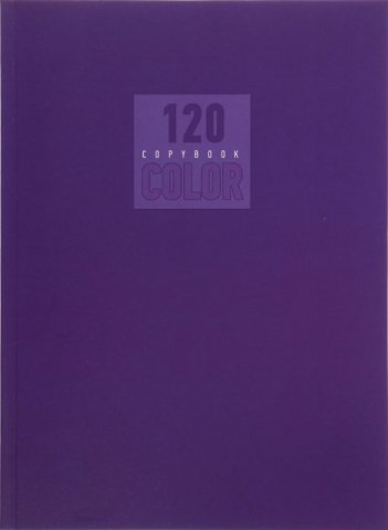 Тетрадь для конспектов А4, 120 л. «Стиль и цвет», 205*275 мм, клетка, «Лиловый»