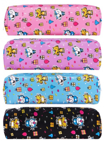 Пенал мягкий Sima-Land, 210*70*30 мм, «Котики», ассорти Пенал мягкий Sima-Land, 210*70*30 мм, «Котики», ассорти