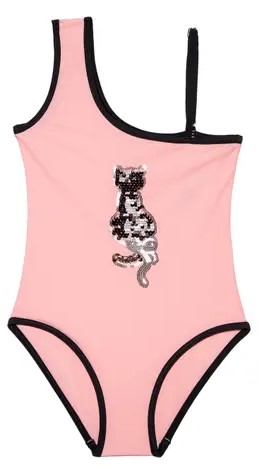 Купальник слитный для девочек Esli Catty размер 122, 128-60, розовый
