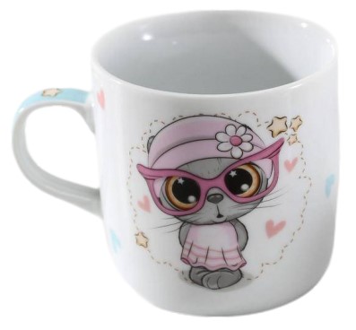 Кружка керамическая «Котик», 230 мл Кружка керамическая «Котик», 230 мл