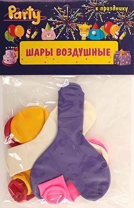 Шары воздушные Action!, 5 шт., «Сердечки» Шары воздушные Action!, 5 шт., «Сердечки»