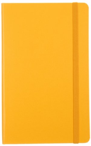 Блокнот Joy Book, 135*213 мм, 96 л., линия, «Солнечно-желтый»