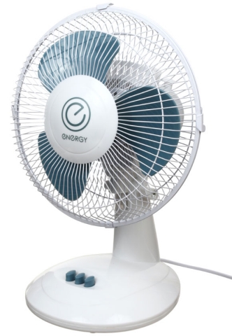 Вентилятор настольный Energy EN-0605, белый с синим