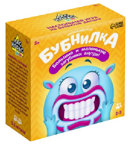 Игра настольная «Бубнилка», 5+ Игра настольная «Бубнилка», 5+